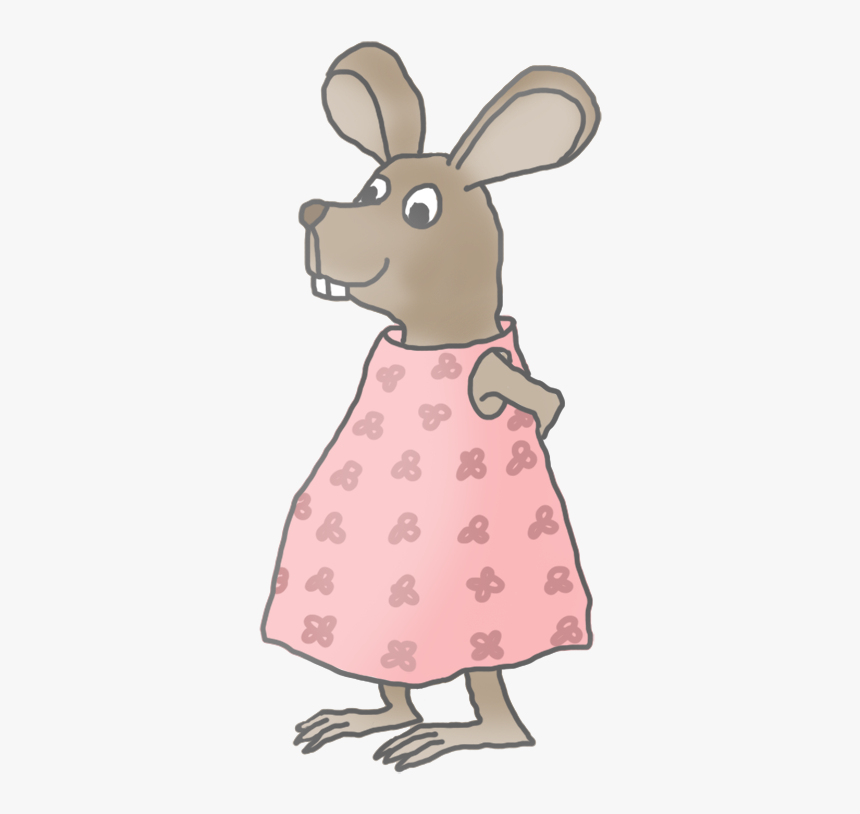 Little Girl Mouse Clip Art - Mom Mouse Clip Art, HD Png Download