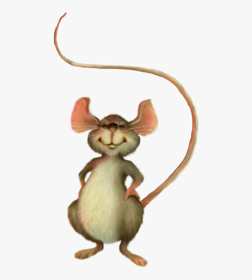 Little Mouse Red Ripe Strawberry, HD Png Download