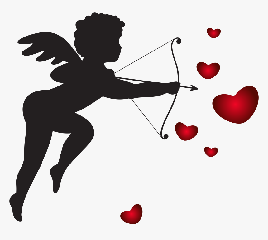 Cupid With Bow And, HD Png Download