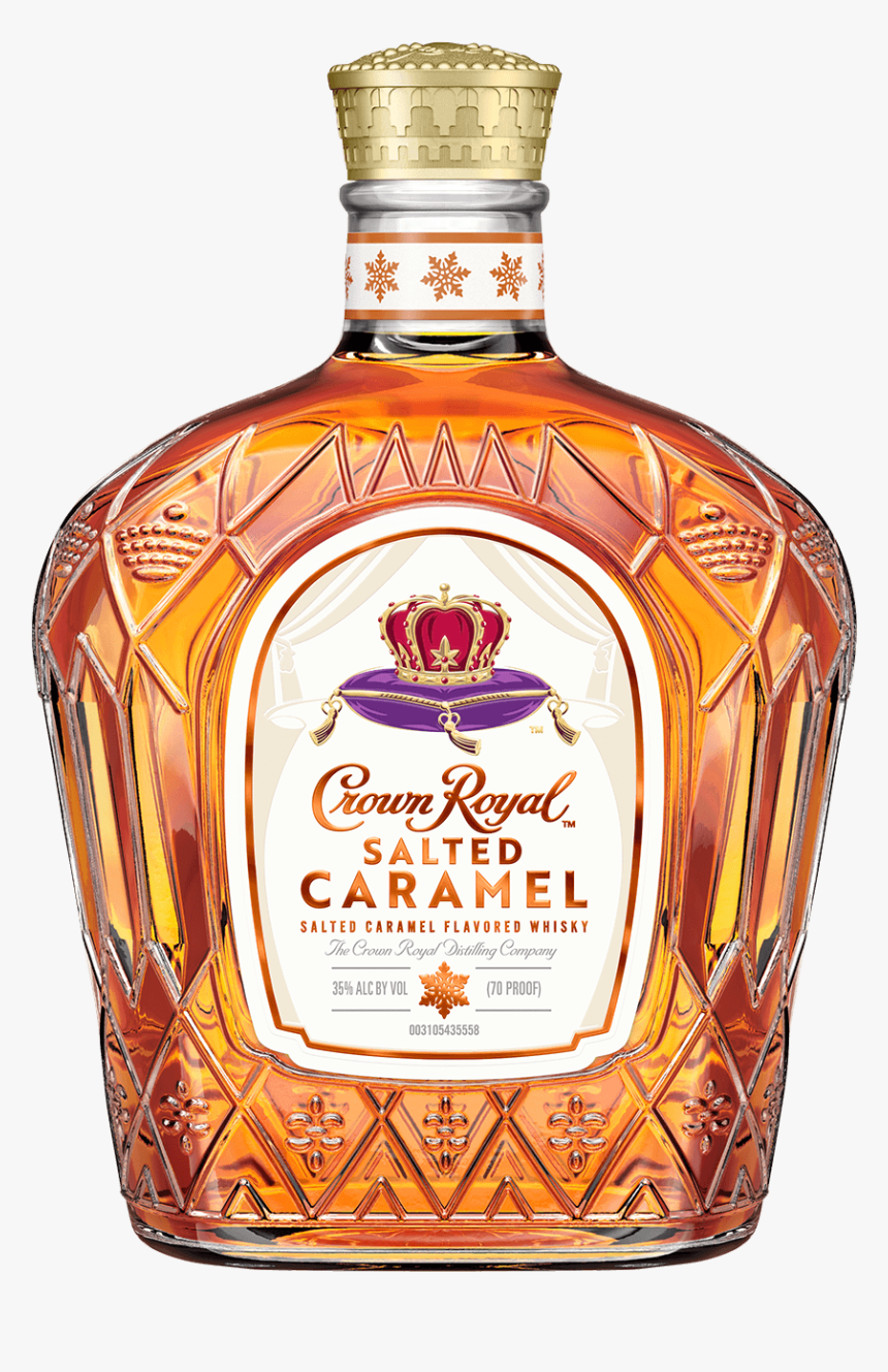 Beverage,distilled Beverage,bottle,canadian Whisky,blended - Salted Caramel Crown Royal, HD Png Download