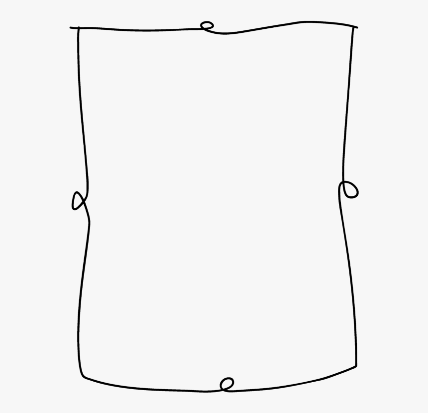Arrow Clipart Border - Clipart Frame Doodle, HD Png Download
