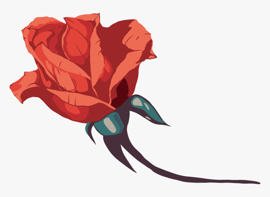 Rose Graphic Png, Transparent Png