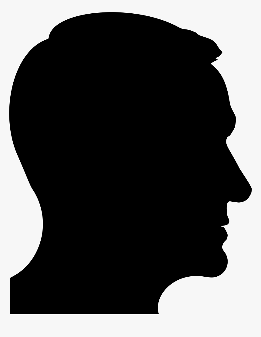 Man Head Clipart - Head Silhouette Clip Art, HD Png Download