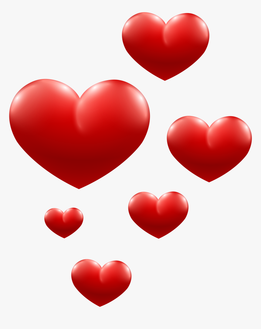 Red Hearts Transparent Png Image Png Download, Png Download