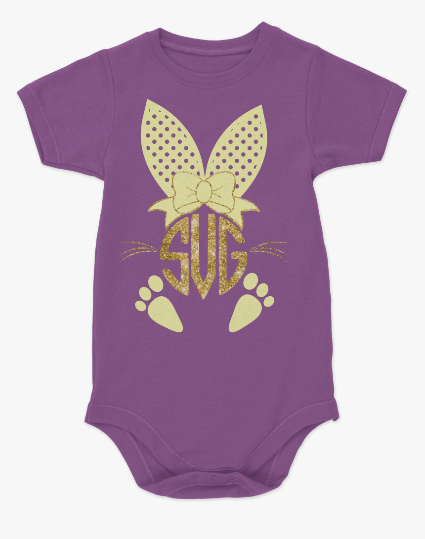 Monogram Frame Svg, Easter Svg Files Printable Clipart - Baby Alfa Romeo Tshirt, HD Png Download