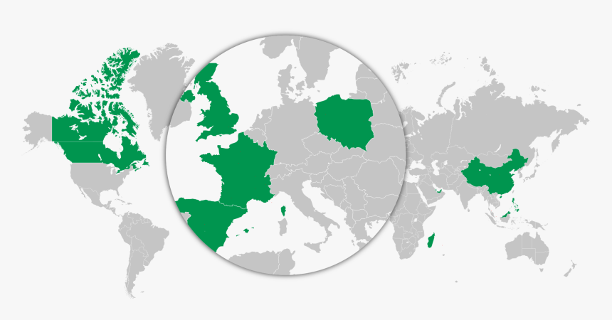 Europe Map Blank Png, Transparent Png