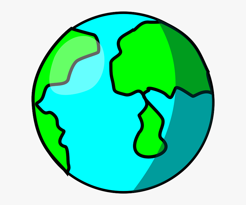 World, Earth, Planet, Continents, Blue Planet, Globe - Earth Clip Art, HD Png Download
