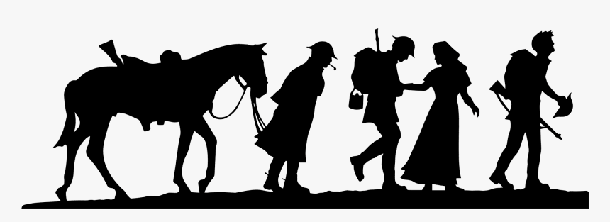 Transparent Mud Run Clipart - Transparent Ww2 Soldier Silhouette, HD Png Download