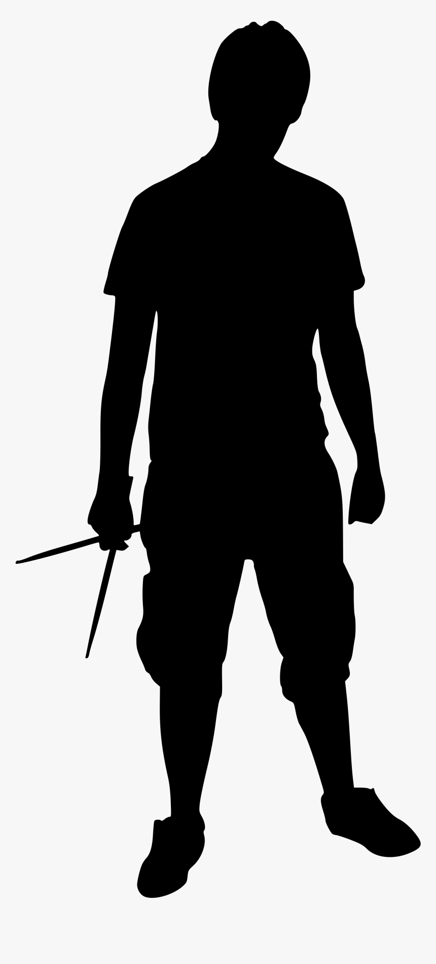 American Revolution Soldier Silhouette Clipart , Png - Revolutionary War General Silhouette, Transparent Png