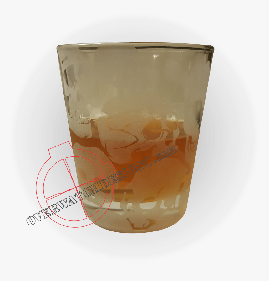 Skull Whiskey Glass - Iced Coffee, HD Png Download