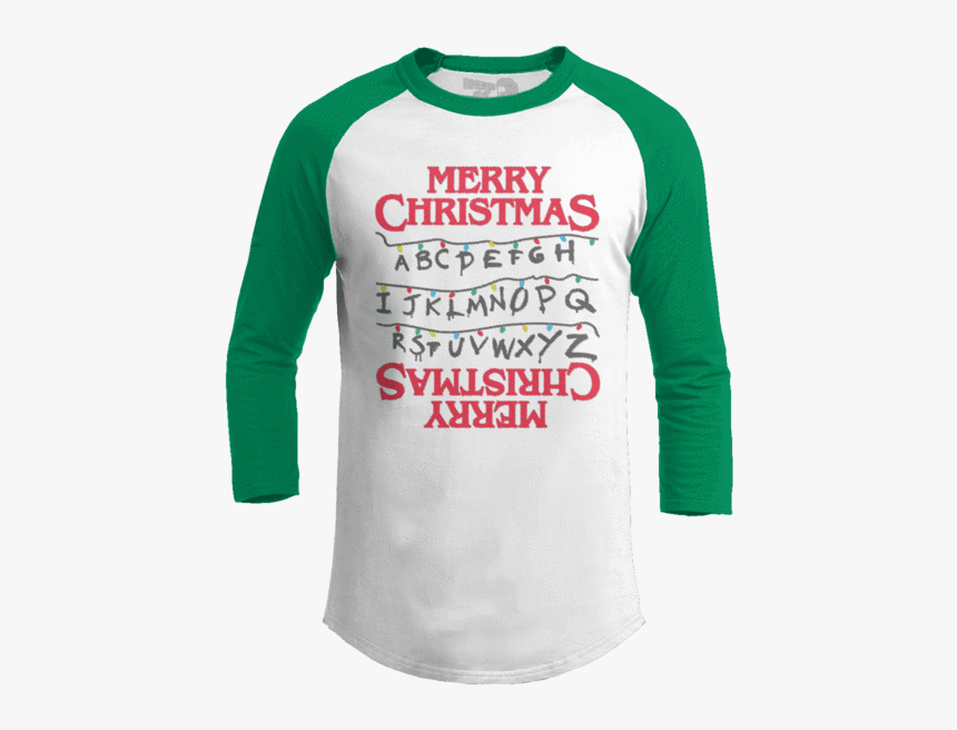 Stranger Christmas - Long-sleeved T-shirt, HD Png Download