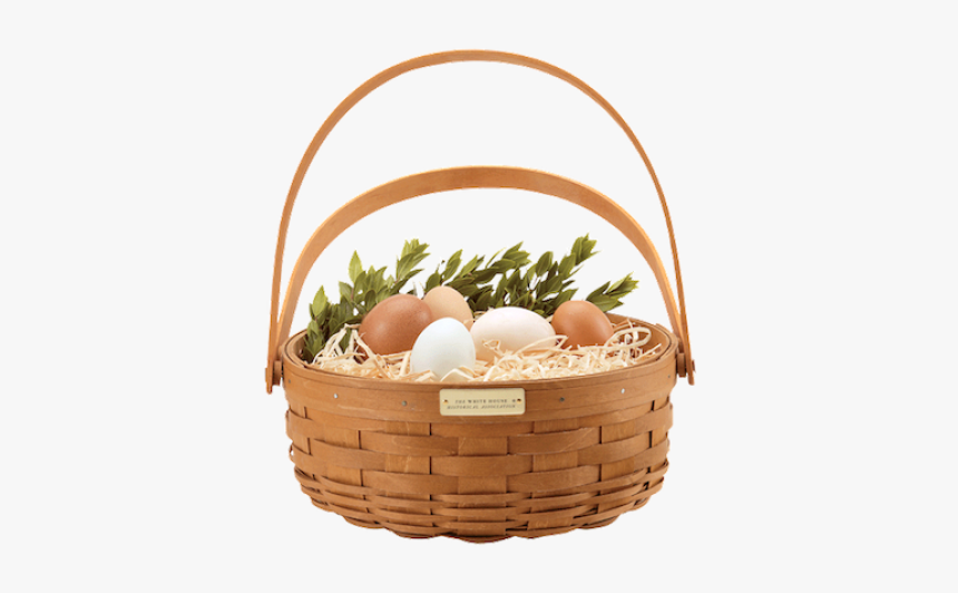 Easter Basket Transparent Png - Storage Basket, Png Download