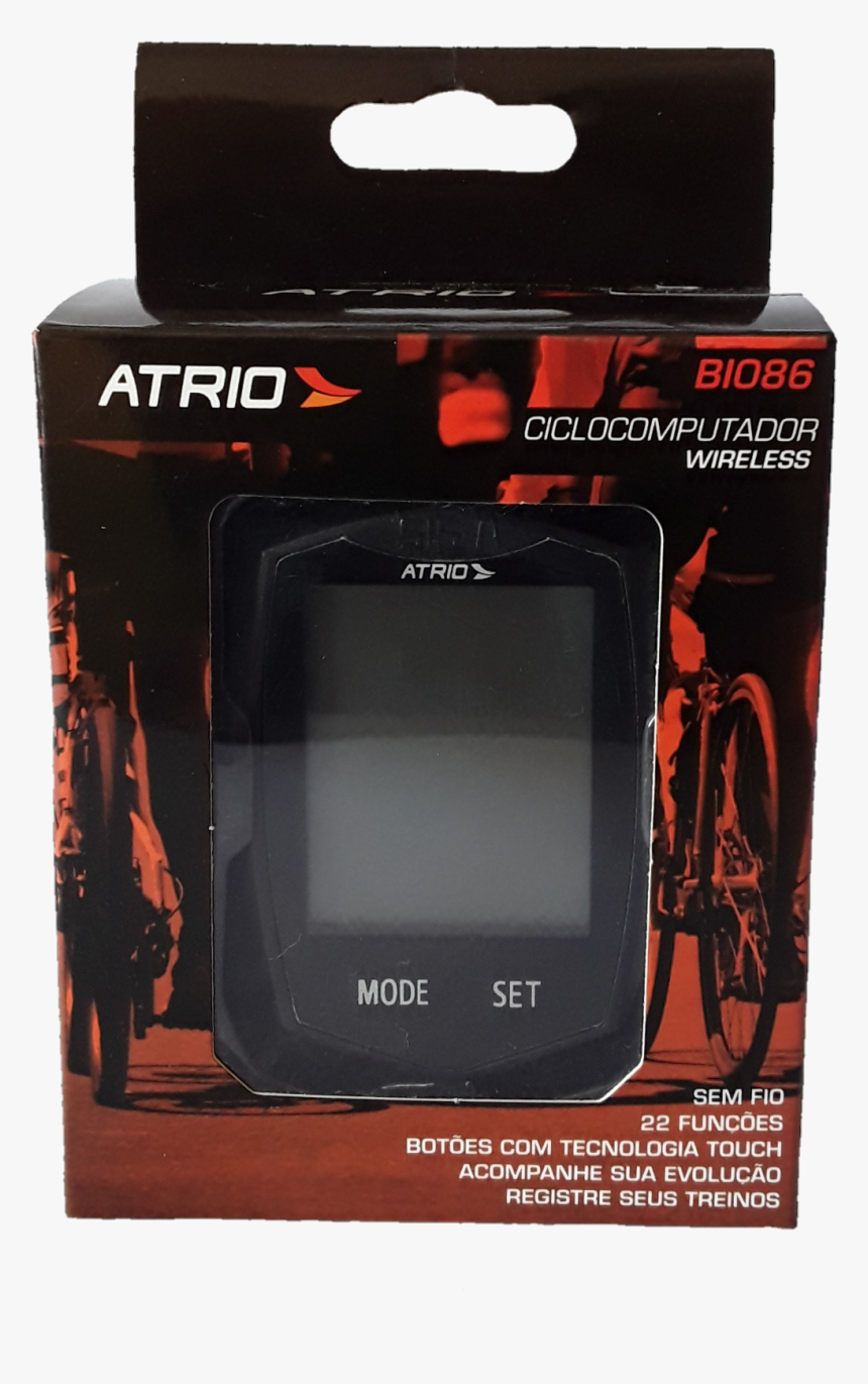 Velocimetro Digital Atrio Sem Fio 22 Funções Preto - Handheld Game Console, HD Png Download