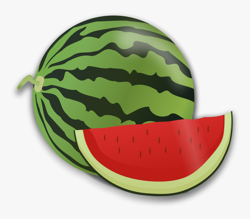 Free Stock Photo Illustration - Animated Images Of Watermelon, HD Png Download