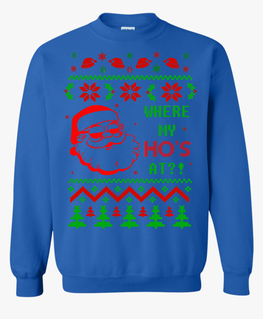 Image 297 Where Is My Ho S At Couple Christmas Sweater - Stranger Things 2 Sweatshirt, HD Png Download