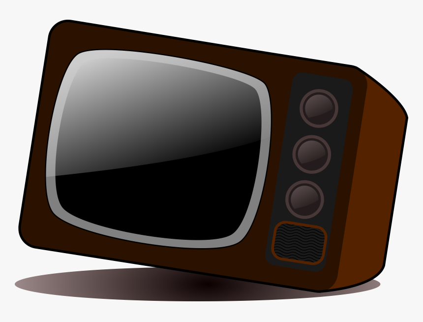 Old Television Clip Arts - Old Television Cartoon Png, Transparent Png