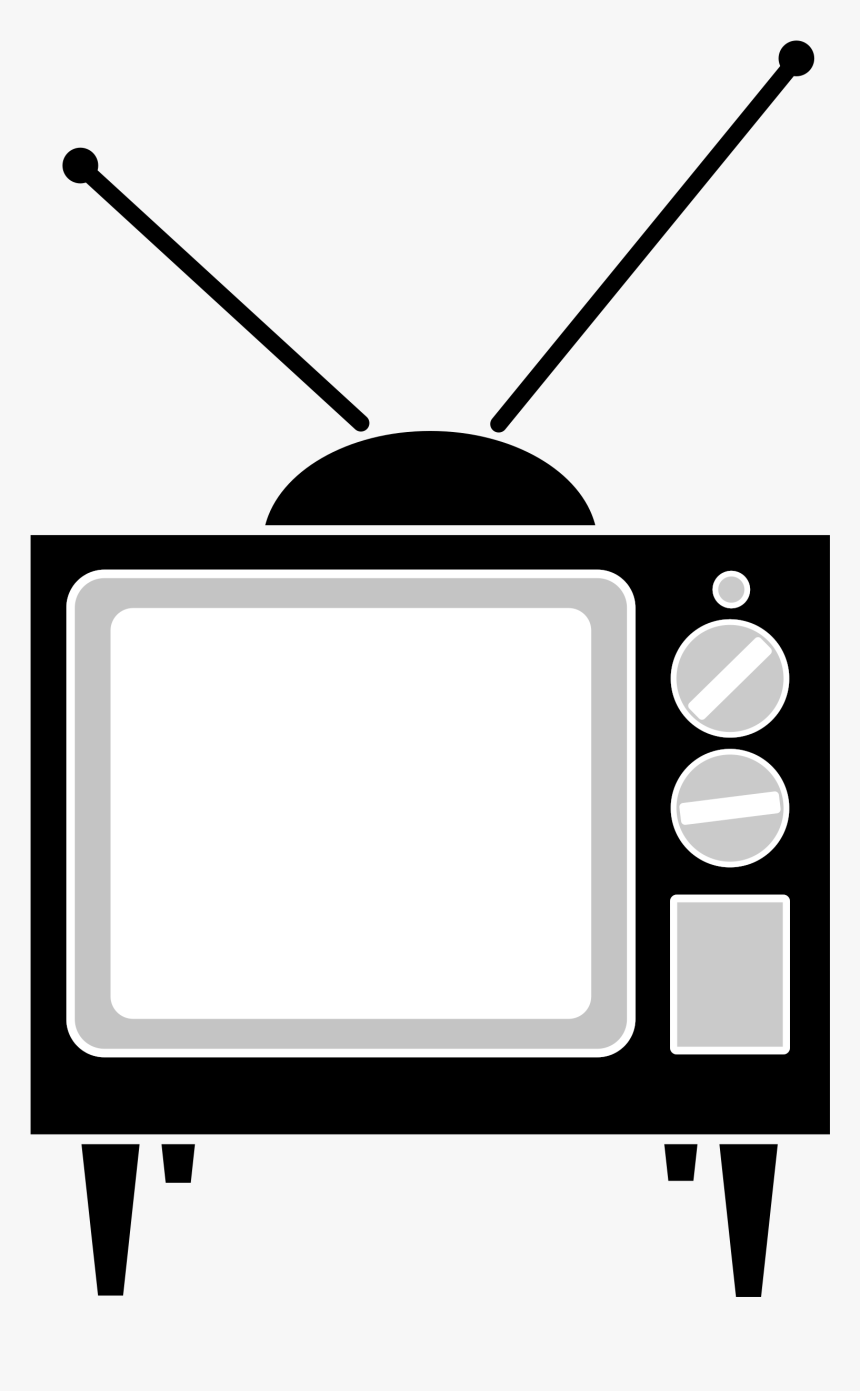 Simple Television Clip Arts - Television Clipart, HD Png Download