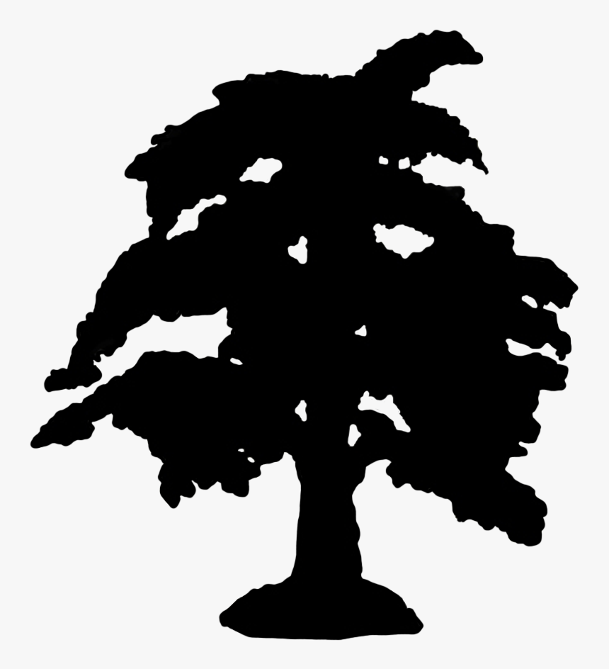 Silhouette Graphics Big Tree - Tree, HD Png Download