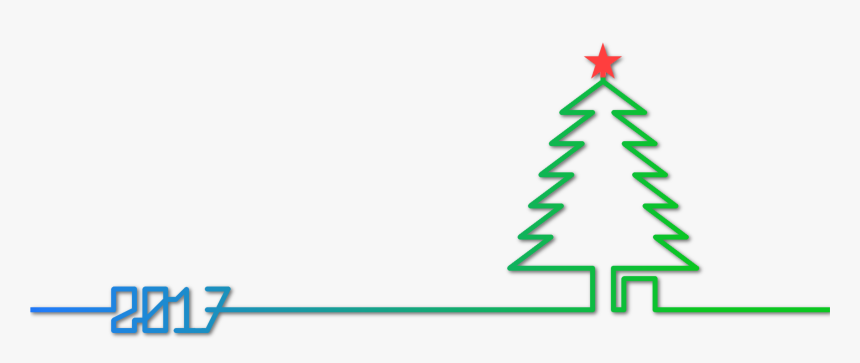 2017 Christmas Tree Clip Arts - Christmas Tree, HD Png Download