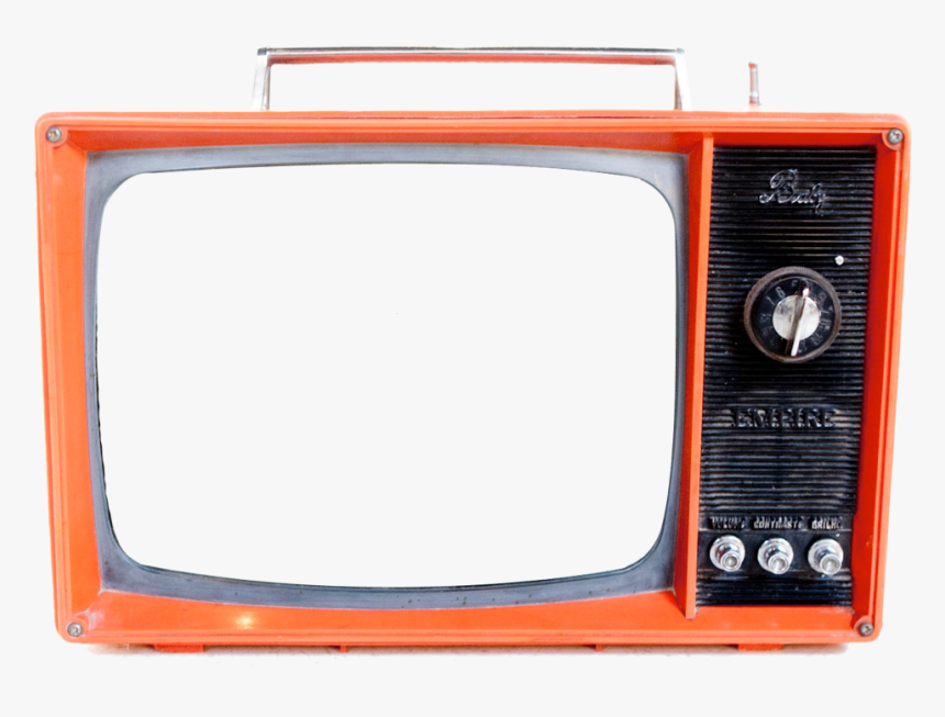 Transparent To Watch Tv Clipart - Transparent Vintage Tv Png, Png Download