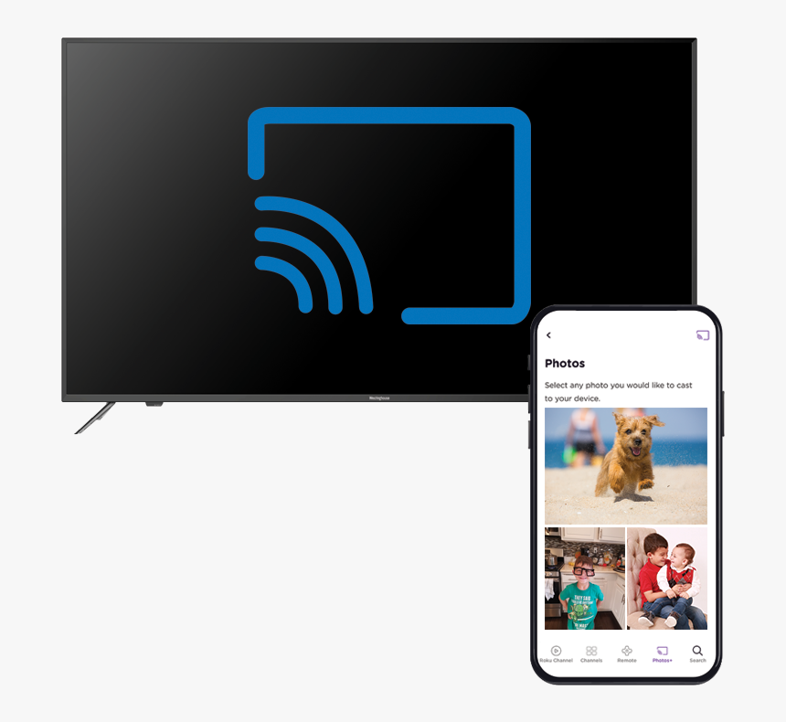 Westinghouse Roku Tv Casting - Gadget, HD Png Download