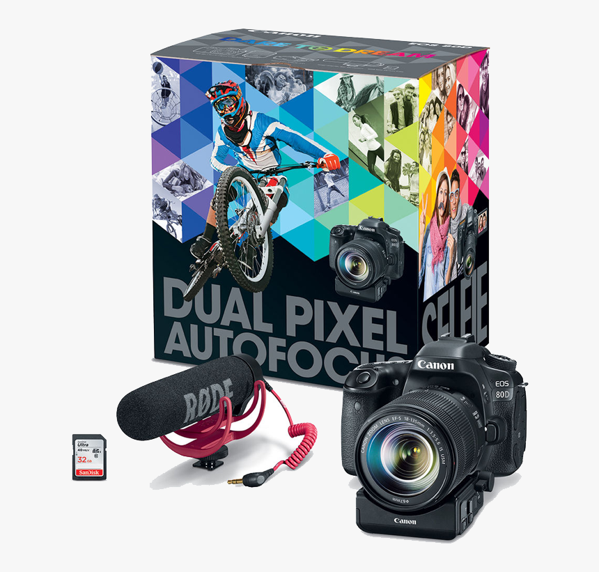 Canon 80d Video Creator Kit, HD Png Download
