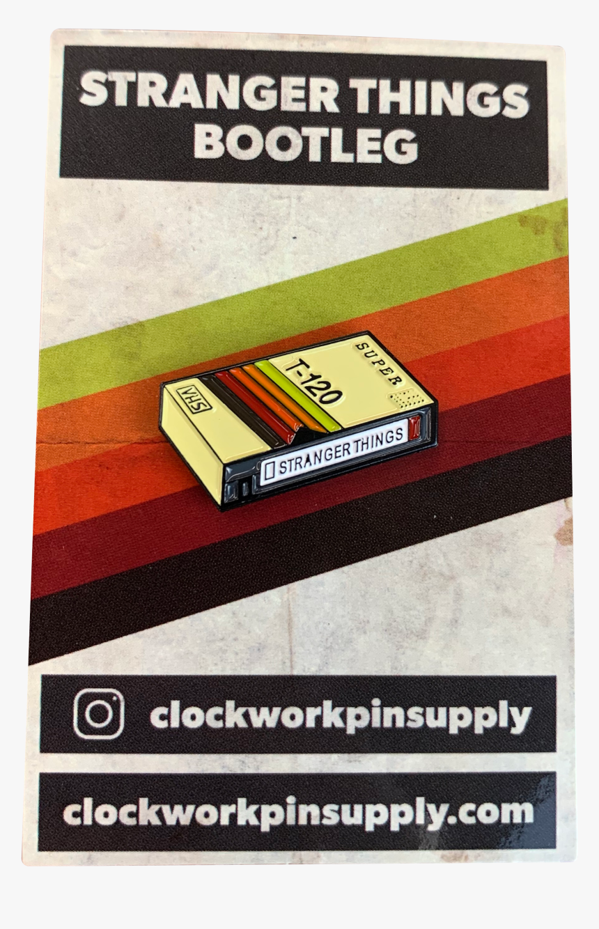 Image Of Stranger Things Vhs Bootleg - Data Storage Device, HD Png Download