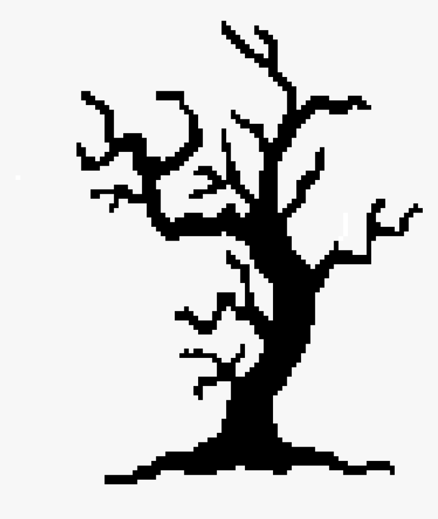 Spooky Trees Clipart , Png Download - Spooky Tree Silhouette, Transparent Png