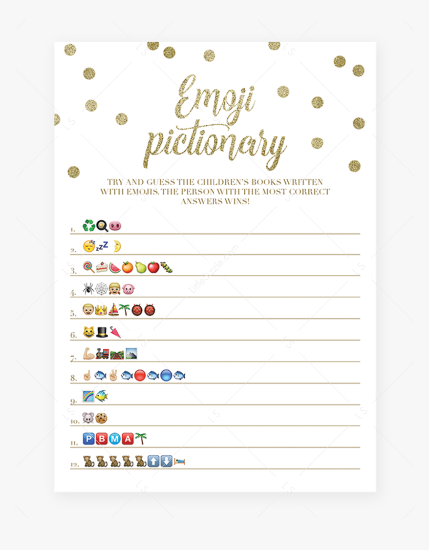 Emoji Baby Shower Game, HD Png Download
