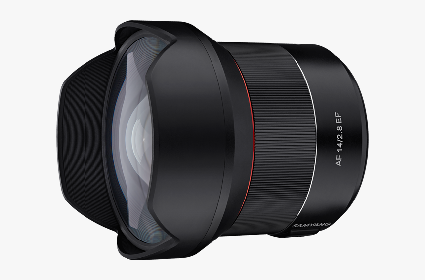 Samyang Af 14mm F2 8 Ef, HD Png Download
