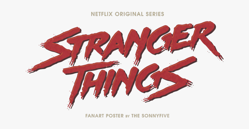 Stranger Things 2 Png - Stranger Things 80s Font, Transparent Png