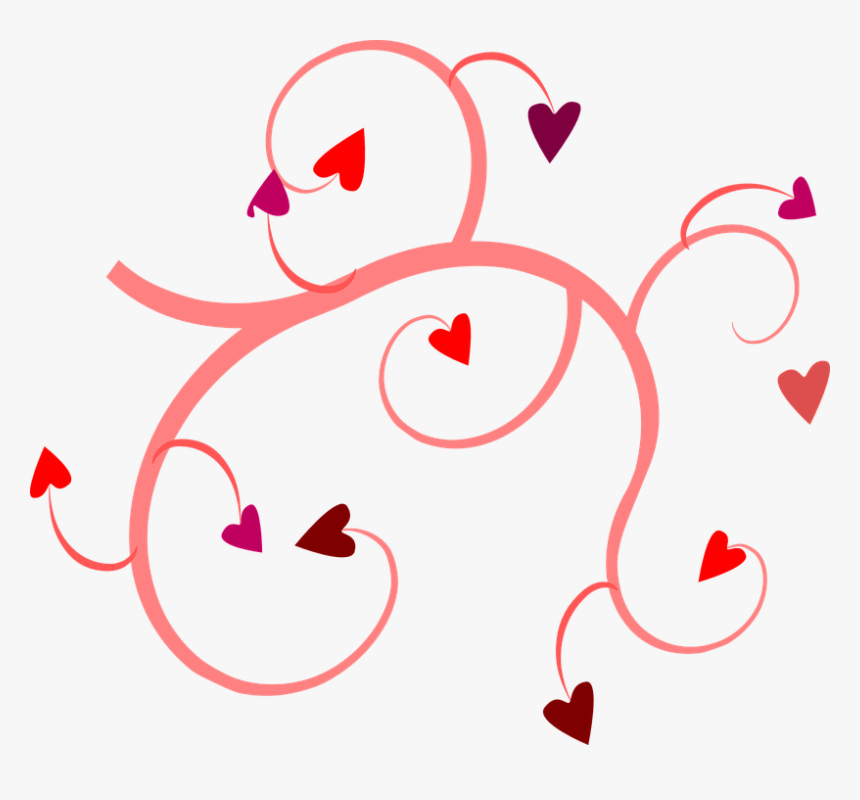 Hearts On A Vine, HD Png Download