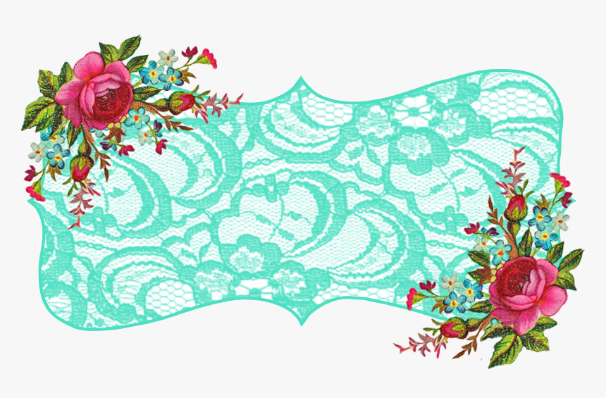 Vintage Floral Art Banner, HD Png Download