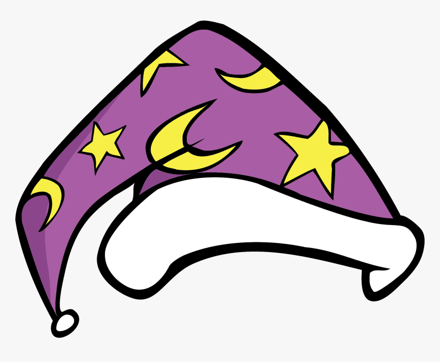 Transparent Pajama Png - Wizard Hat Drawing Png, Png Download