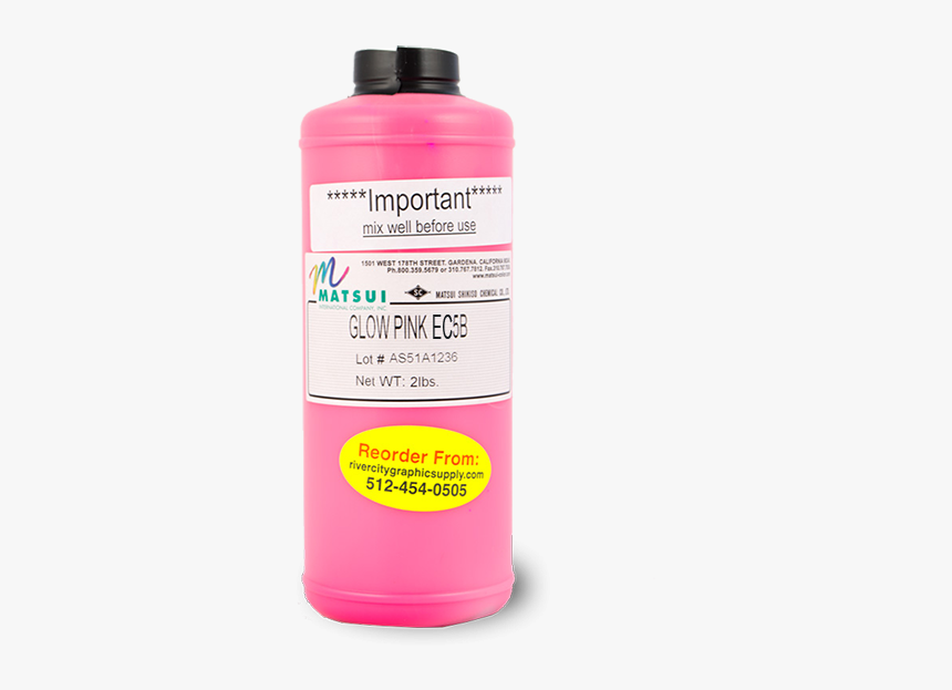 Matsui Glow Pink Ec5b Pigment - Bottle, HD Png Download