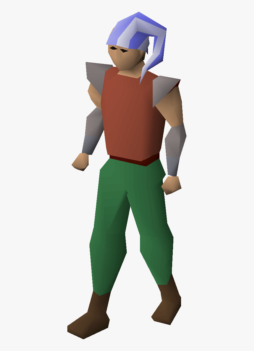 Sleeping Cap Equipped - Osrs Bowl Wig, HD Png Download