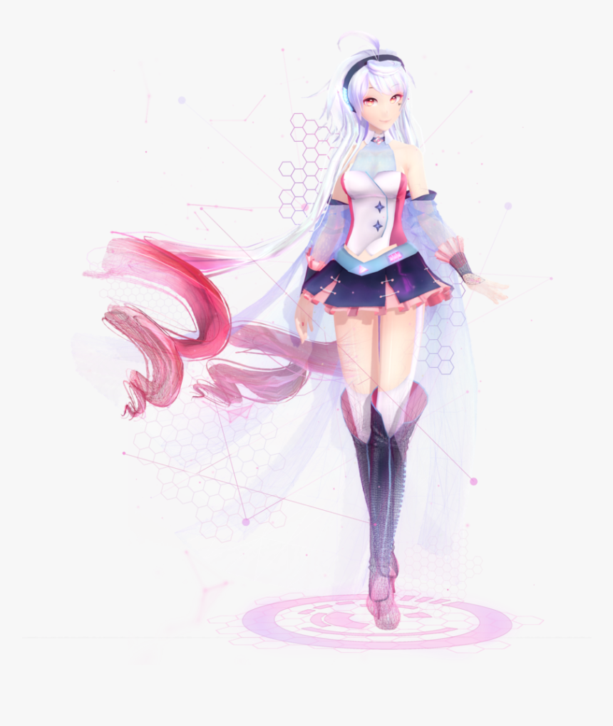 Vocaloid Maika Mmd, HD Png Download