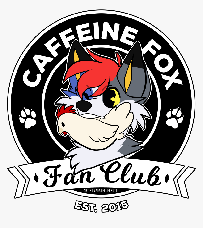 Caffeine Fox Fan Art, HD Png Download