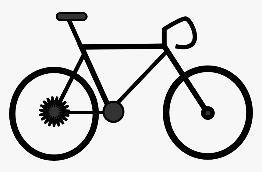 Onlinelabels Clip Art - Bike Clip Art, HD Png Download