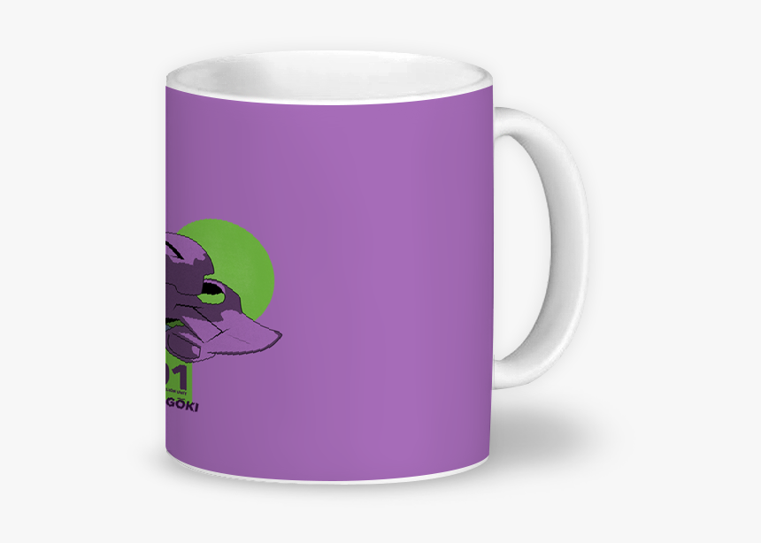 Caneca Neon Genesis Evangelion De Vitor Gomesna - Caneca Pata De Gato, HD Png Download