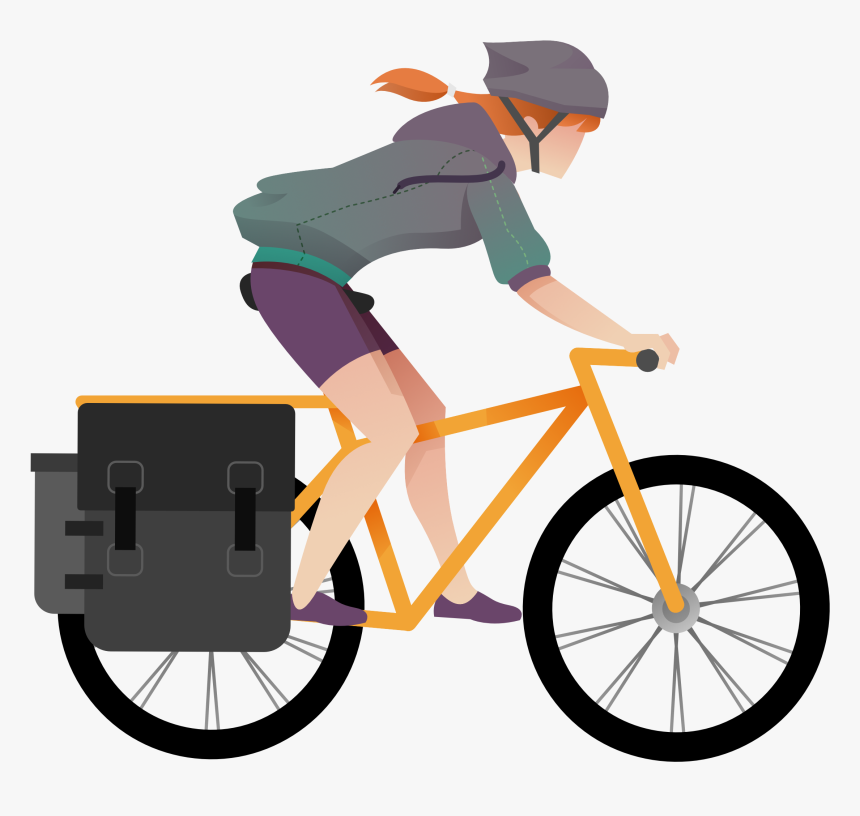 Teal Bike Girls 24, HD Png Download