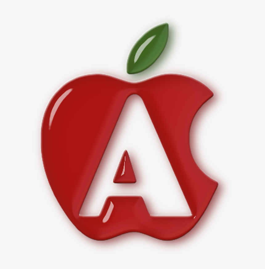 Descendants Clipart Apple Letter M Picture Library - Alfabeto Branca De Neve 2 Maça, HD Png Download