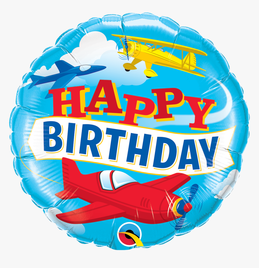 Happy Birthday With Airplanes, HD Png Download