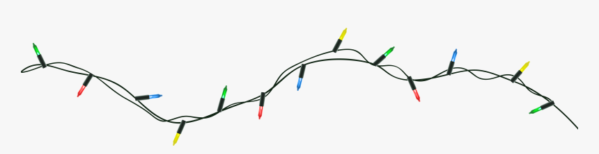 Real Christmas Lights Png, Transparent Png