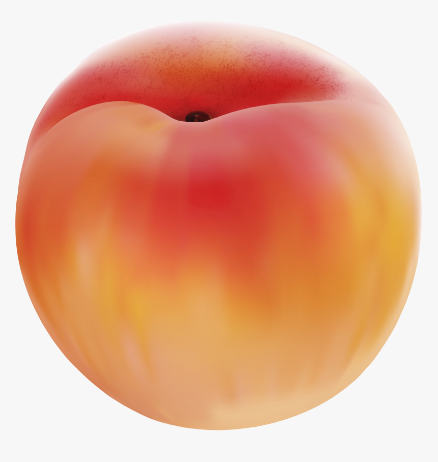 Peach Png Clip Art Image - Nectarines, Transparent Png