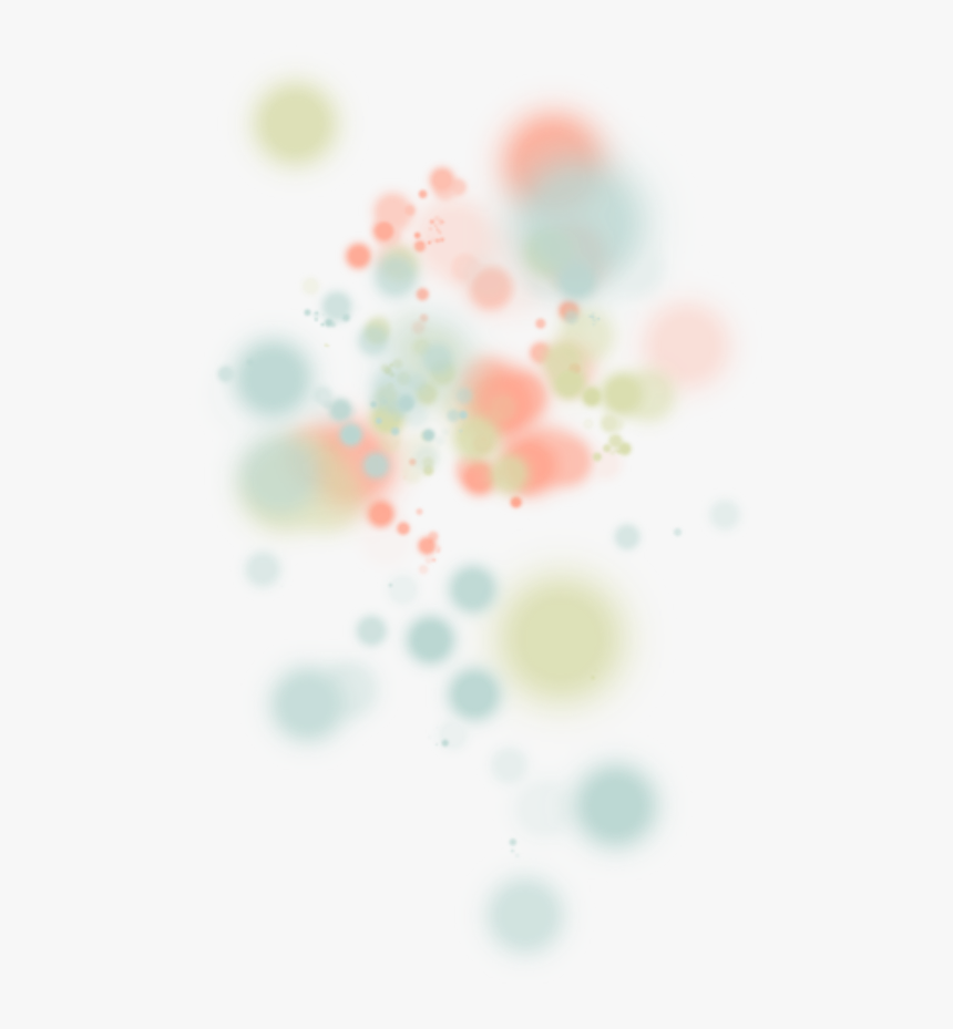 #ftestickers #effect #overlay #dots #lights #colorful - Illustration, HD Png Download