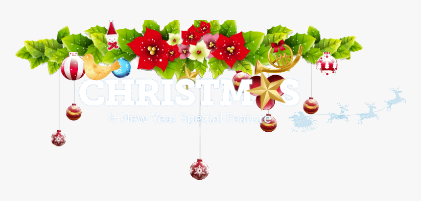 Christmas Special Feature - New Year Celebration Png, Transparent Png