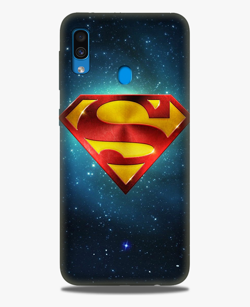 Samsung Galaxy A20 Superman Printed Cases & Covers - Galaxy Wallpaper Superman, HD Png Download