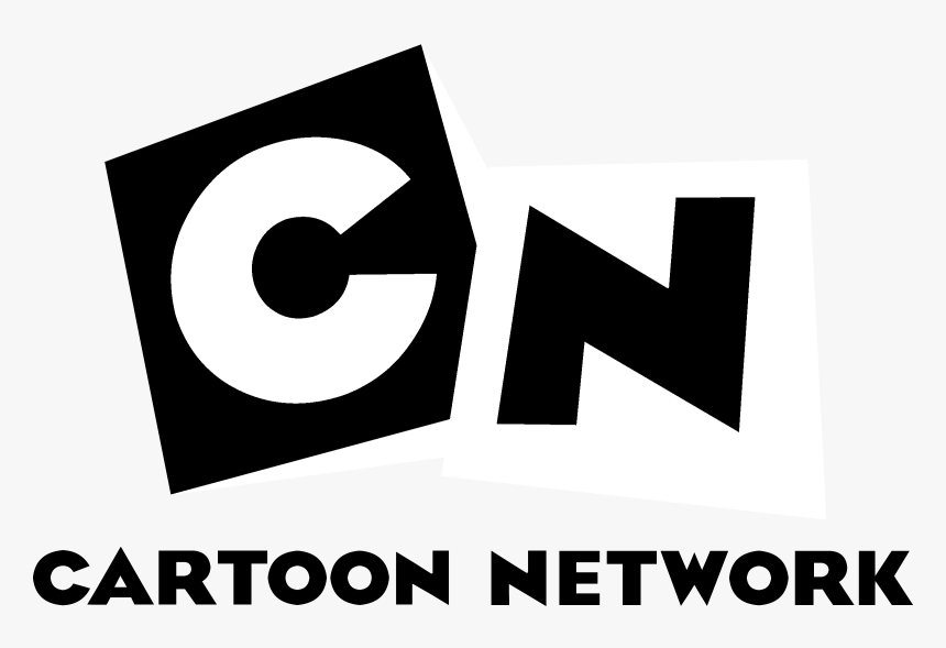 Cartoon Network Logo Black And White - Cartoon Network, HD Png Download