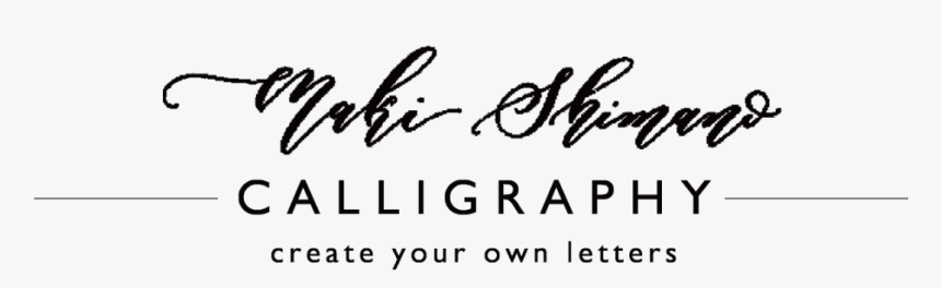 Maki Shimano Calligraphy - Calligraphy, HD Png Download